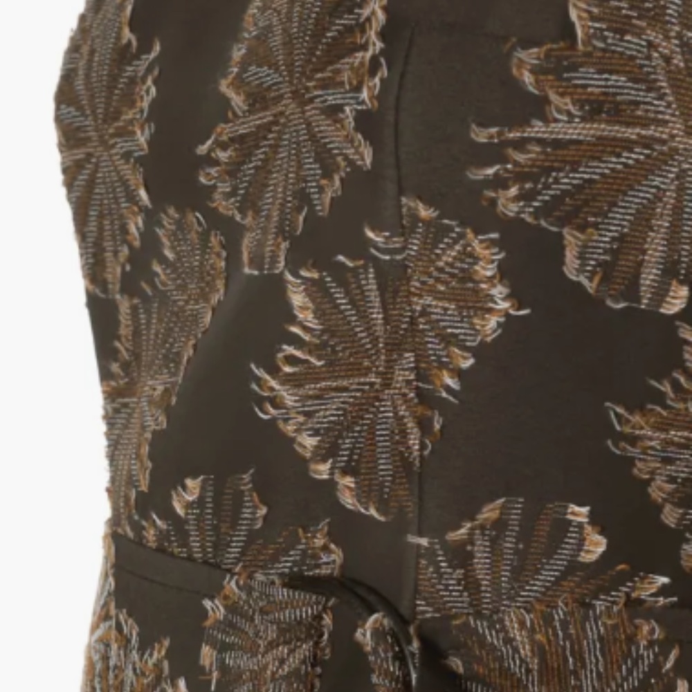 Desert Flower Jacquard Midi Dress Akris punto - Picture 15 of 16